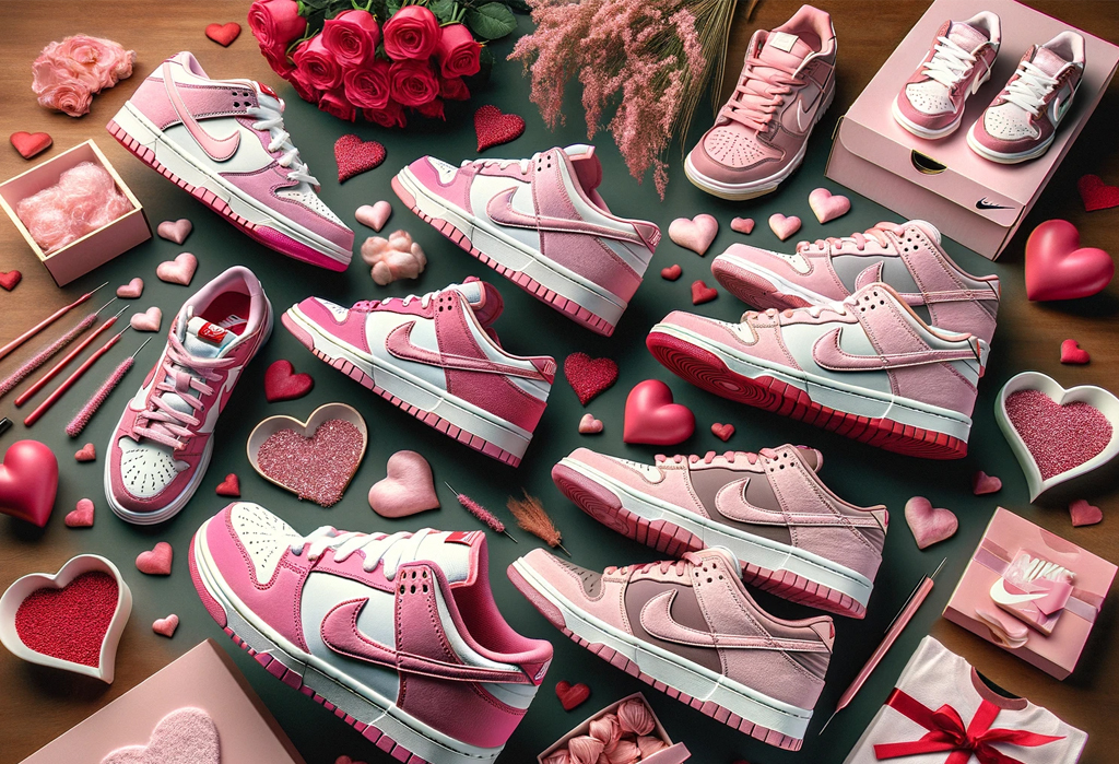 pink dunks